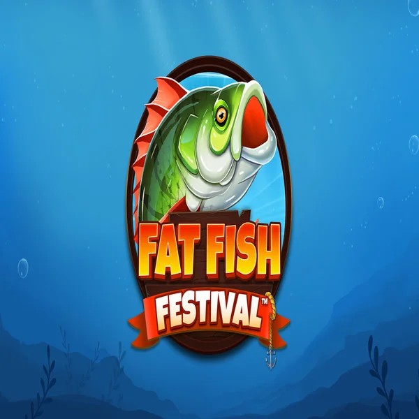 Fat Fish Festival slot logo by Wishbone Games at Ringospin Casino