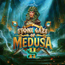 Stone Gaze of Medusa 2 online game logo by Stakelogic on ringospin.com.es